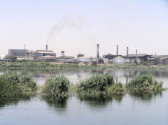 
Metal factory between Edfu to Esna, June 2010
